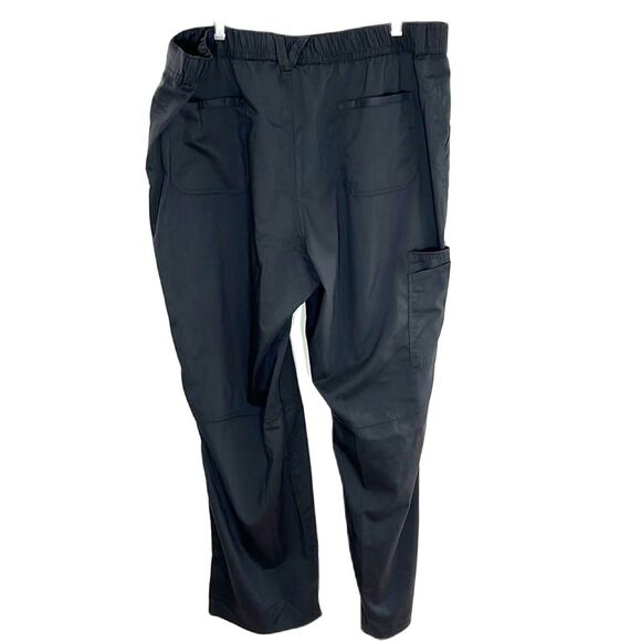 Cherokee Workwear Revolution Men's 7-Pocket STRETCH Cargo Scrub Pants Gray XL - Picture 4 of 11
